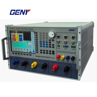 YC99T-5C প্রো পোর্টেবল থ্রি ফেজ ক্যালিব্রেটর 2 ¢ 51 বার হারমোনিক ফ্রিকোয়েন্সি সহ